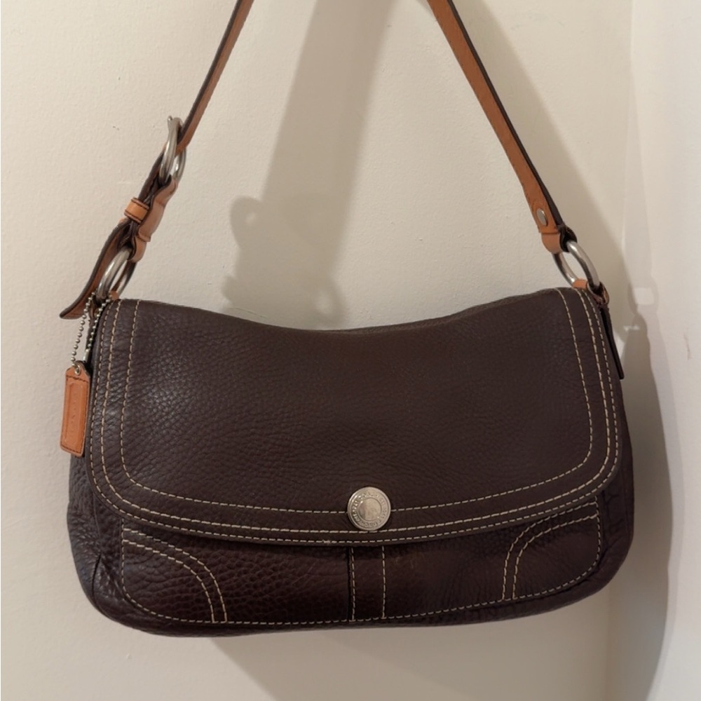 Coach Dark Brown Chelsea bag